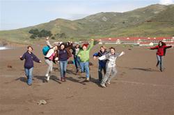 PACE 6-8th class at Marin Headlands 